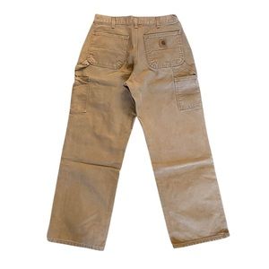 Classic Tan Carhartt Pants🔥 32x30 Loose Original Fit!